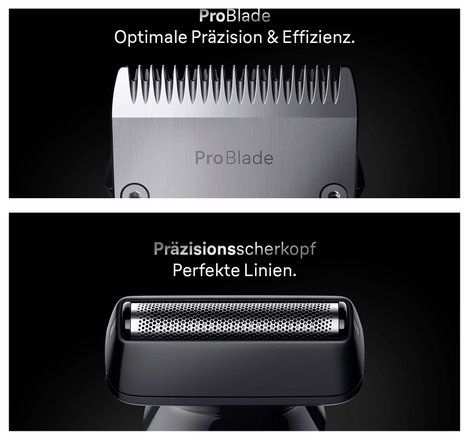Braun Braun Series 7 All-In-One Style Kit AIO7 Szakállvágóó, Hajvágó, Tesztszőrzet nyíró Fekete, Kék 3. kép