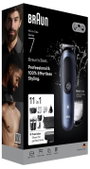 Braun Braun Series 7 All-In-One Style Kit AIO7 Szakállvágóó, Hajvágó, Tesztszőrzet nyíró Fekete, Kék 6. bélyegkép