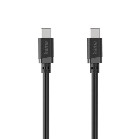 Hama USB töltőkábel USB 2.0 USB-C® dugó 0.5 m Fekete 00201819