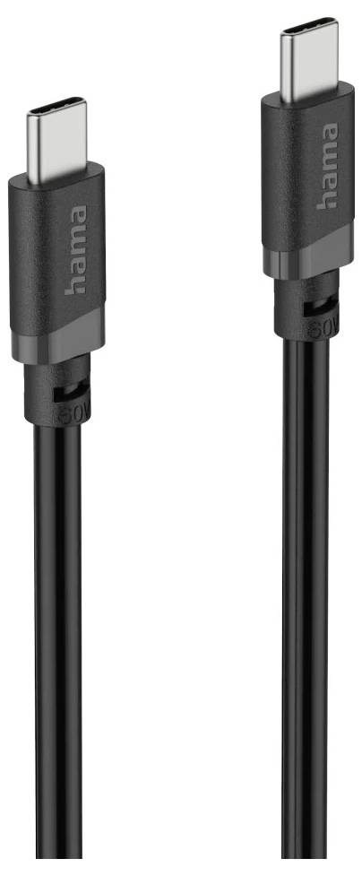 Hama USB töltőkábel USB 2.0 USB-C® dugó 0.5 m Fekete 00201819 2. kép