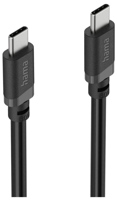 Hama USB töltőkábel USB 2.0 USB-C® dugó 0.5 m Fekete 00201819 5. kép