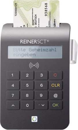 REINER SCT cyberJack RFID Komfort Személyi igazolvány olvasó
