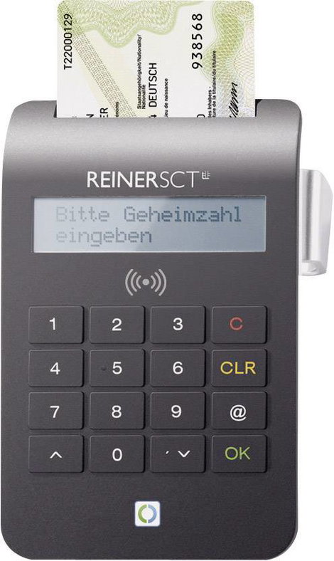 REINER SCT cyberJack RFID Komfort Személyi igazolvány olvasó