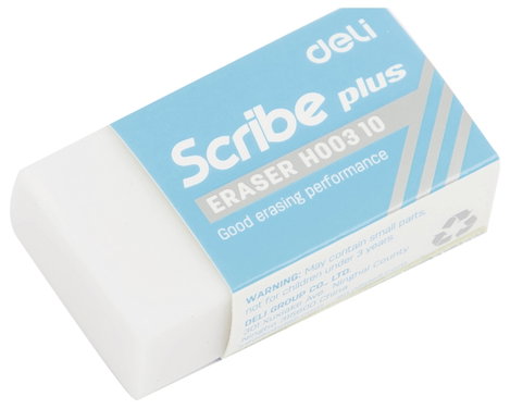 DELI EH00310 D436402 Radírok Fehér 4. kép