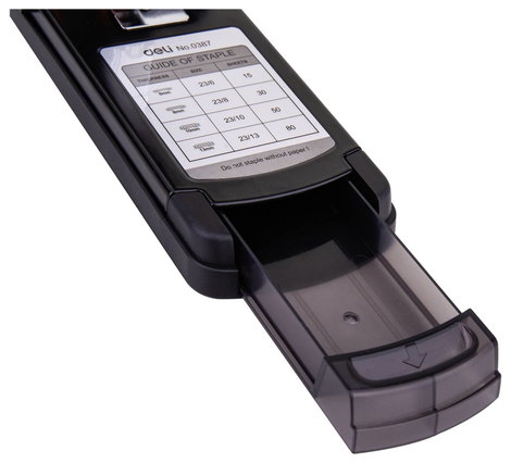 DELI D393290 Tömbfűző készülék Fekete 1 db 6. kép