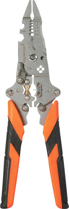 WorkPro WP25103 Elektronika- és finommechanika Villanyszerelő fogó 210 mm