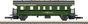 Märklin 087514 Z Csomagszállító furgon Pwghs DB bélyegkép