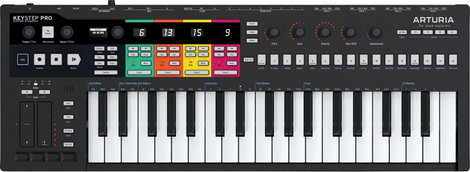 Arturia KeyStep Pro Keyboard Fekete mini gombok
