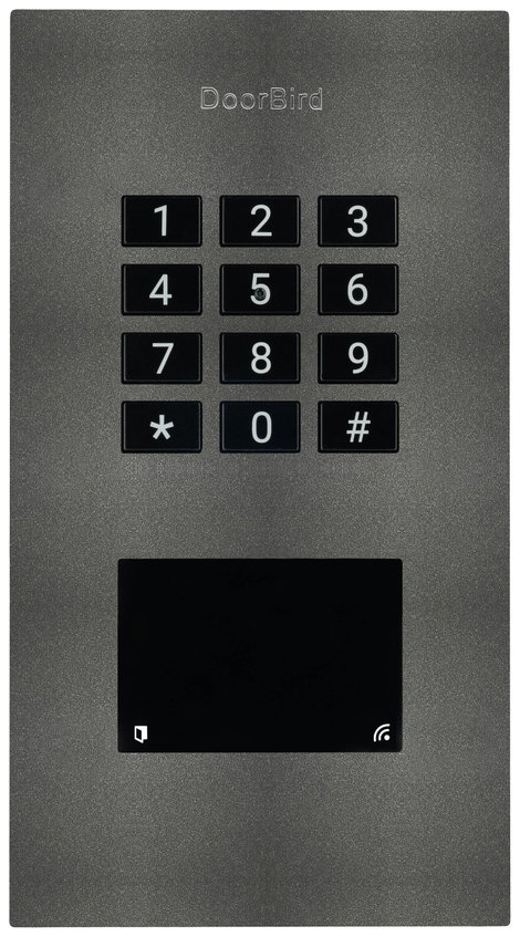 DoorBird 423872240 Kódzár RFID-vel Süllyeszett IP65 Megvilágított billentyűzettel 2. kép