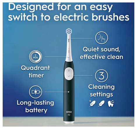 Oral-B Braun Oral-B iO Series 2 mit Reiseetui F 615204 Elektromos fogkefe Zöld 8. kép