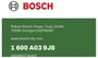Bosch Home and Garden 1600A039J8 Racsni készlet Metrikus 1/2 (12,5 mm) 1600A039J8 9. bélyegkép