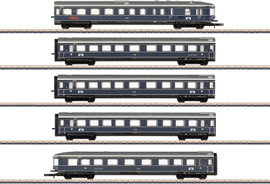 Märklin 087615 Z-osztályú kék Gentian DB, MHI kombi szett