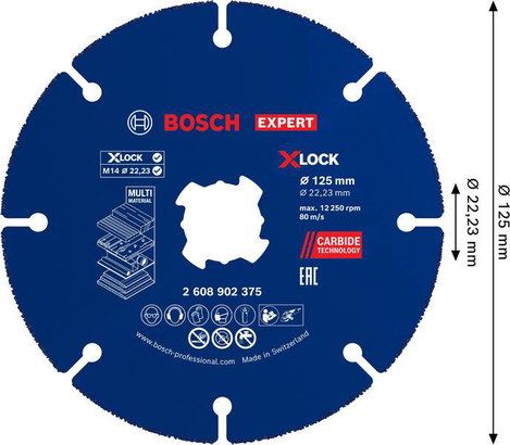 Bosch Accessories 2608902375 2608902375 Vágótárcsa 1 db 2. kép