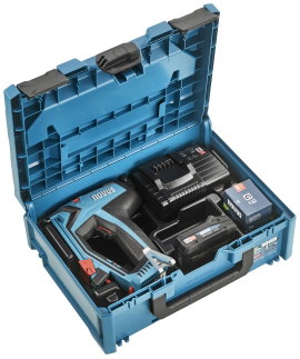Novus Tools J-551 031-0366 Akkus tűzőgép Kapocs típus 53F típus Kapocs hosszúság 6 - 14 mm akkuval, 