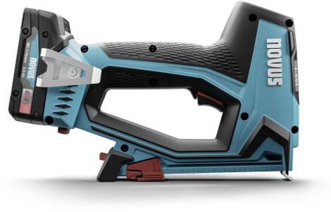 Novus Tools J-551 031-0366 Akkus tűzőgép Kapocs típus 53F típus Kapocs hosszúság 6 - 14 mm akkuval, 3. kép