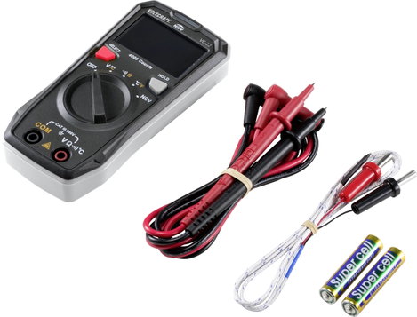 Digitális kézi multiméter CAT III 600 V 4000 digit, Voltcraft VC-22 6. kép