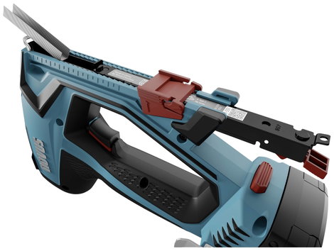 Novus Tools J-551 031-0365 Akkus tűzőgép Kapocs típus 53F típus Kapocs hosszúság 6 - 14 mm akku nélk 10. kép
