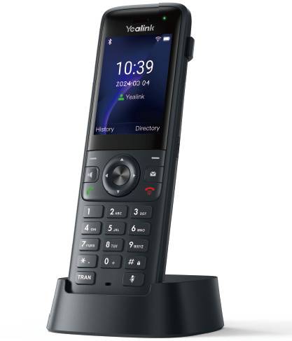 Yealink AX83H Vezeték nélküli VoIP telefon Kihangosító, Hallókészülékkel kompatibilis Színes kijelző