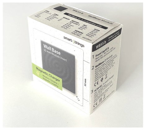 Smart Things indukciós akkutöltő 15 W smart things WallBase 55 Magnetic Wirele WB55 b Kimenetek Stan 4. kép