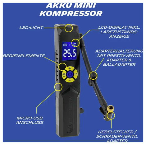 Michelin 61006 Akkus kompresszor 10 bar 2. kép