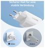 Anker ANKER Nano Charger 100W Kabel 1C white Töltőadapter 100 W 1x USB-C® Power Delivery Fehér Belté 3. bélyegkép