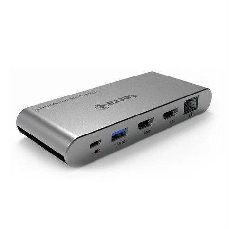 Terra USB-C® dokkoló állomás Dockingstation 770 Töltési funkcióval, USB-C® tápellátás