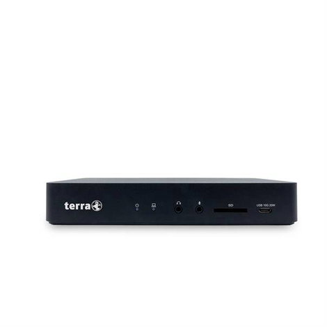 Terra USB-C® dokkoló állomás Dockingstation 810 Töltési funkcióval, USB-C® tápellátás, Beépített kár