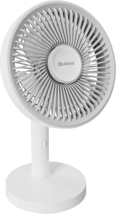 Platinet PRDF0576 Asztali ventilátor 4 W Akkuval