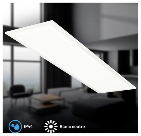 Briloner SIMPLE 7667016 LED panel 22 W Semleges fehér Fehér 15. kép