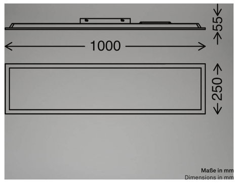 Briloner SIMPLE 7667016 LED panel 22 W Semleges fehér Fehér 5. kép