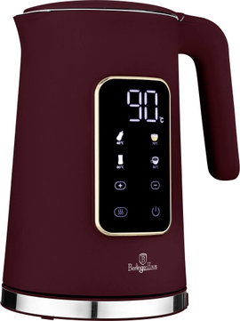 BerlingerHaus Vízforraló BPA mentes, Cool-touch ház, Digitális időzítő, LCD kijelző, Hőmérséklet elő