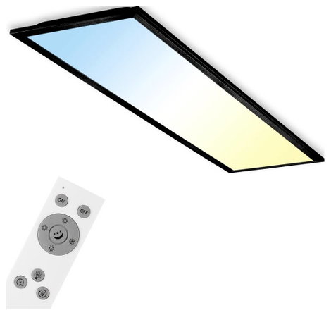 Briloner Piatto 7167015 LED panel 24 W Melegfehér, Hidegfehér Fekete 10. kép