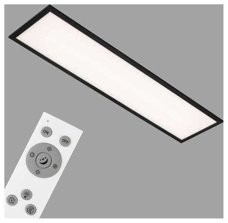 Briloner Piatto 7167015 LED panel 24 W Melegfehér, Hidegfehér Fekete 4. kép