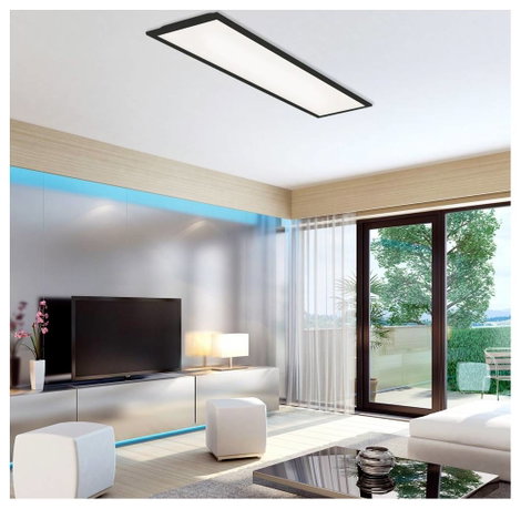 Briloner Piatto 7167015 LED panel 24 W Melegfehér, Hidegfehér Fekete 6. kép