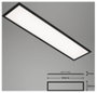 Briloner Piatto 7167015 LED panel 24 W Melegfehér, Hidegfehér Fekete 9. bélyegkép