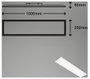 Briloner SIMPLE 7067016 LED panel 22 W Semleges fehér Fehér 12. bélyegkép