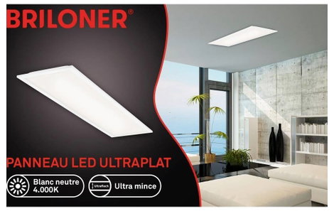 Briloner SIMPLE 7067016 LED panel 22 W Semleges fehér Fehér 13. kép