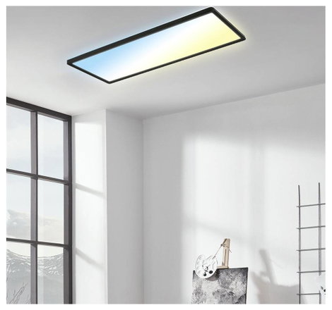 Briloner SLIM 7403015 LED panel 23 W Melegfehér, Semleges fehér, Hidegfehér Fekete 5. kép