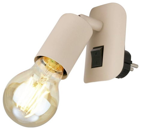 Briloner BATITA Fali lámpa E27 25 W Bézs 7. kép