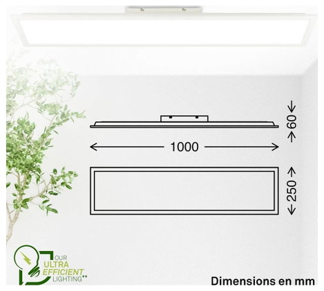 Briloner Simple A 3887016 LED panel EEK: A (A - G) 13.8 W Semleges fehér Fehér 13. kép