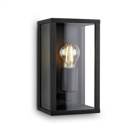 Briloner LUANDA 3638015 Kültéri fali lámpa E27 12 W Fekete