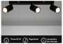 Briloner TIB 2172035 Mennyezeti fényszóró LED GU10 9 W Fekete 14. bélyegkép