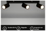 Briloner TIB 2172035 Mennyezeti fényszóró LED GU10 9 W Fekete 8. bélyegkép