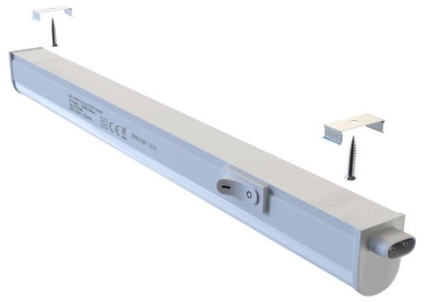 Briloner TOOK Polc alá szerelhető lámpa LED LED 4 W Semleges fehér Fehér 7. kép