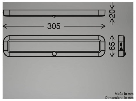 Briloner SIGO Polc alá szerelhető lámpa LED LED Semleges fehér Fehér 12. kép