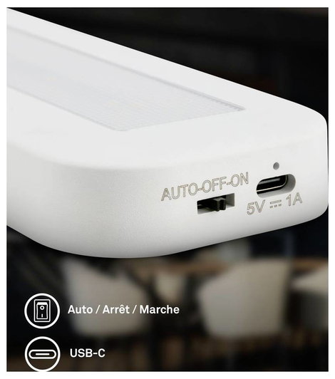 Briloner SIGO Polc alá szerelhető lámpa LED LED Semleges fehér Fehér 17. kép