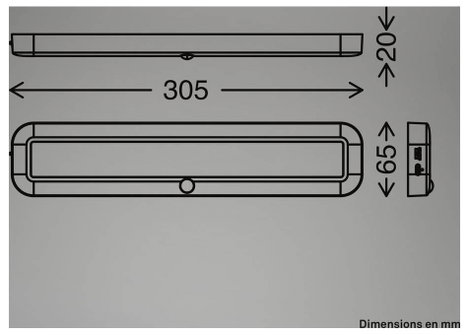 Briloner SIGO Polc alá szerelhető lámpa LED LED Semleges fehér Fehér 18. kép