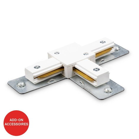Briloner 8045016 8045016 Nagyfeszültségű sínes rendszer elemek T összekötő Fehér