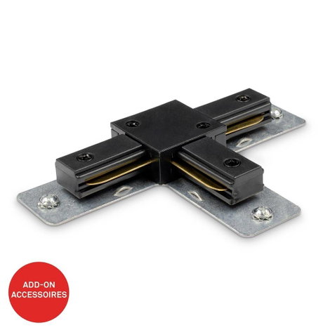 Briloner 8045015 Nagyfeszültségű sínes rendszer elemek T összekötő Fekete