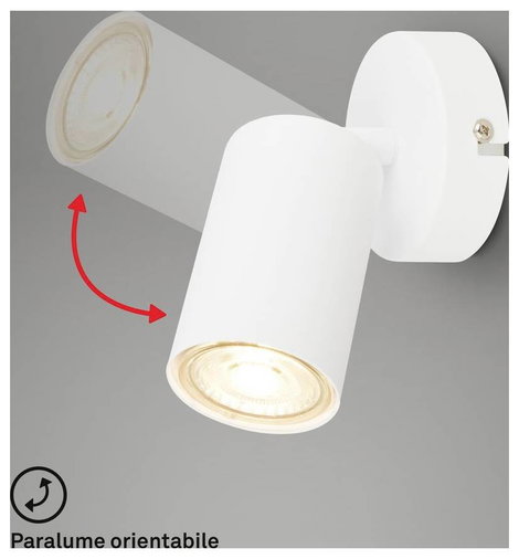Briloner TIB 2172016 Fali lámpa GU10 9 W LED Fehér 14. kép